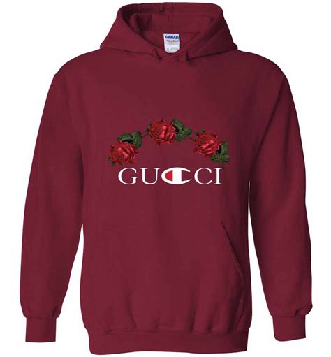 gucci champion hoodie collab|gucci hoodie reflective.